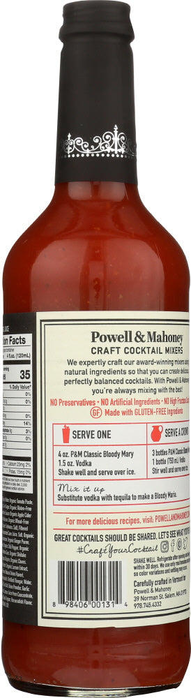 Powell & Mahoney: Bloody Mary Cocktail Mixer, 25.36 Oz