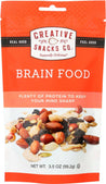 Creative Snack: Nuts Brain Food Ggb, 3.5 Oz - RubertOrganics
