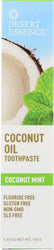 Desert Essence: Toothpaste Coconut Oil, 6.25 Oz - RubertOrganics