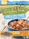 Cascadian Farm: Vanilla Chia Crunch Cereal, 12.5 Oz - RubertOrganics