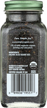 Simply Organic: Seasoning Seeds Black Sesame, 3.28 Oz