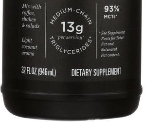 Nutiva: Organic Mct Oil, 32 Oz - RubertOrganics