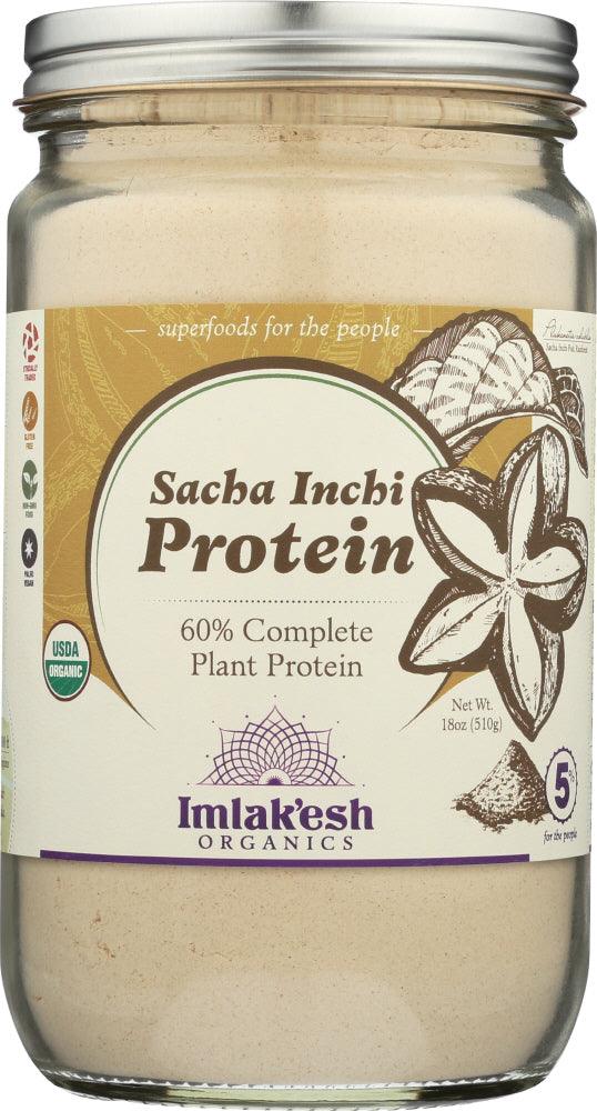 Imlakesh Organics: Sacha Inchi Protein Powder, 18 Oz - RubertOrganics