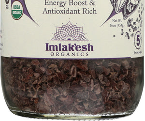 Imlakesh Organics: Cacao Nibs Organic, 16 Oz