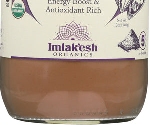Imlakesh Organics: Cacao Powder Organic, 12 Oz