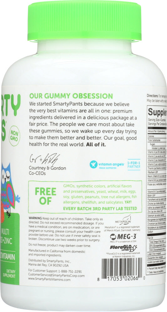 Smartypants: Vitamins Teen Guy Omega 3, 90 Pc