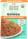 Ancient Harvest: Organic Quinoa With Chickpeas & Garlic, 8 Oz