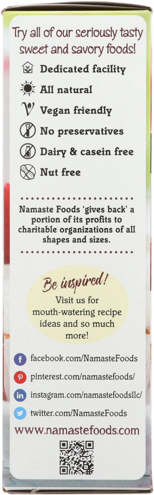 Namaste Foods: Organic Yellow Cake Mix, 12 Oz