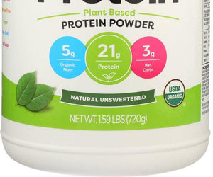 Orgain: Organic Unsweetened Protein Powder, 1.59 Lb - RubertOrganics