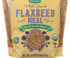 Bobs Red Mill: Organic Whole Ground Flaxseed Meal, 16 Oz