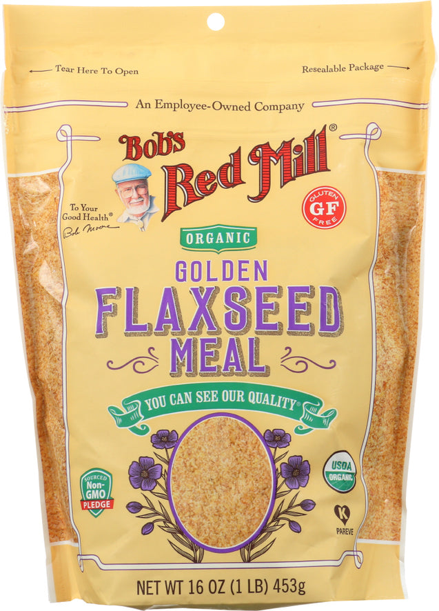 Bobs Red Mill: Organic Golden Flaxseed Meal, 16 Oz