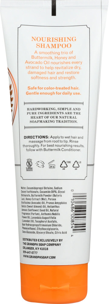 Grandpas: Shampoo Buttermilk, 8 Oz