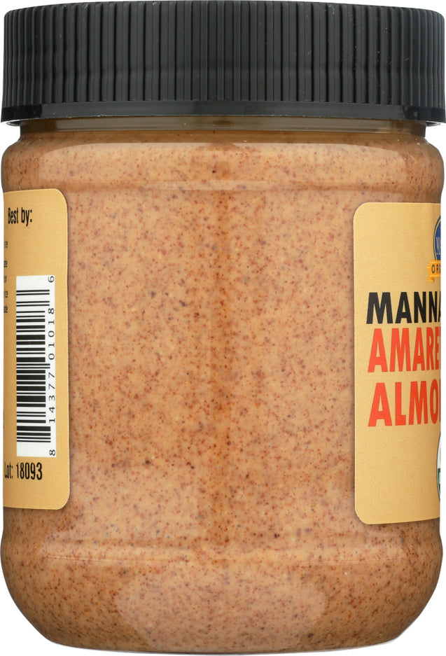 Manna Organics: Amaretto Almond Sprouted Butter, 12 Oz