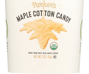 Parkers Real Maple: Cotton Candy Organic, 2 Oz