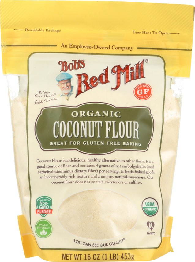 Bobs Red Mill: Organic Coconut Flour, 16 Oz