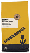 Groundwork Coffee Nitro: Organic Bitches Brew Coffee, 12 Oz