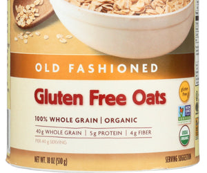 Country Choice: Organic Gluten Free Oats Old Fashioned, 18 Oz