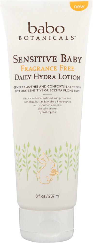 Babo Botanicals: Lotion Baby Daily Hydrating, 8 Oz - RubertOrganics