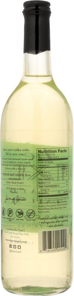 Be Mixed Llc: Mixer Cocktail Cucumber Mint, 25 Oz