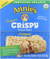 Annies Homegrown: Organic Crispy Snack Bars Original, 3.9 Oz