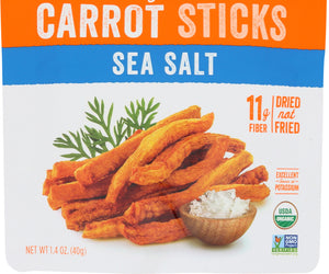 Rhythm Superfoods: Organic Seal Salt Carrot Sticks, 1.4 Oz