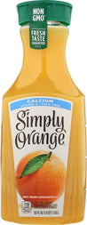 Simply: Pulp Free With Calcium &amp; Vitamin D Juice, 52 Oz