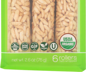 Bamboo Lane: Organic Crunchy Rice Rollers Brown Rice, 2.6 Oz