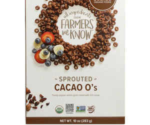 One Degree: Sprouted Cacao O Cereal, 10 Oz - RubertOrganics