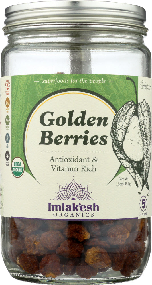 Imlakesh Organics: Berry Golden Organic Raw, 16 Oz