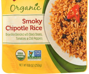 Tasty Bite: Organic Smoky Chipotle Rice, 8.8 Oz