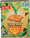 Jacks Quality: Organic Low Sodium Pinto Beans, 13.4 Oz