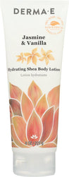 Derma E: Jasmine & Vanilla Hydrating Shea Body Lotion, 8 Oz - RubertOrganics