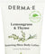 Derma E: Lemongrass & Thyme Restoring Shea Body Lotion, 8 Oz - RubertOrganics