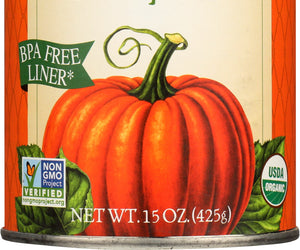 Farmers Market Foods: Organic Canned Pumpkin, 15 Oz