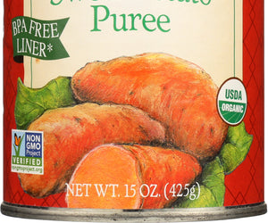 Farmers Market Foods: Organic Sweet Potato Puree, 15 Oz