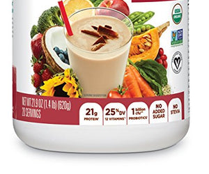 Nutiva: Protein Plant Chocolate Organic, 21.9 Oz