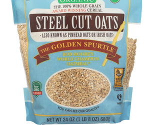 Bobs Red Mill: Oats Steel Cut Organic, 24 Oz