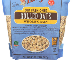 Bobs Red Mill: Gluten Free Organic Old Fashioned Rolled Oats, 32 Oz