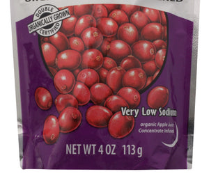 Eden Foods: Organic Dried Cranberries Apple Sweetened, 4 Oz