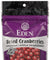 Eden Foods: Organic Dried Cranberries Apple Sweetened, 4 Oz