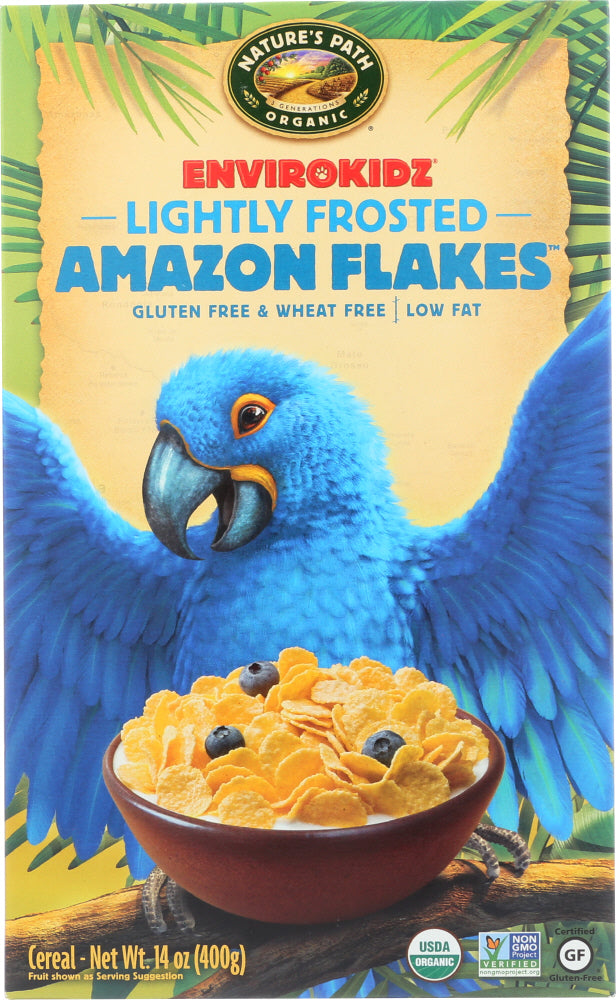 Nature's Path Organic: Envirokidz Organic Amazon Frosted Flakes, 14 Oz