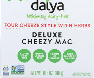 Daiya: 4 Cheeze Style With Herbs Deluxe Cheezy Mac, 10.6 Oz - RubertOrganics