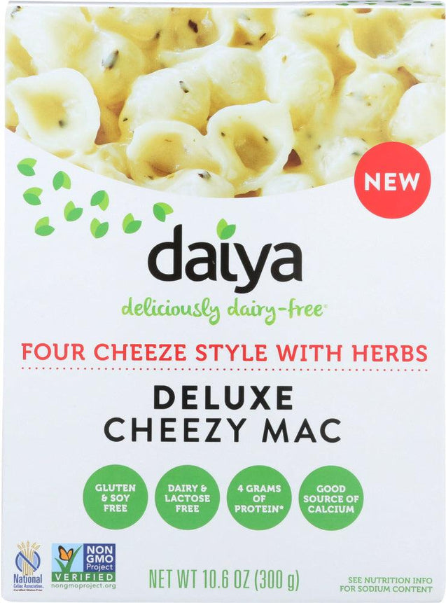 Daiya: 4 Cheeze Style With Herbs Deluxe Cheezy Mac, 10.6 Oz - RubertOrganics