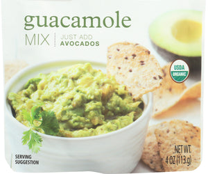 Simply Organic: Organic Guacamole Spicy Dip, 4 Oz