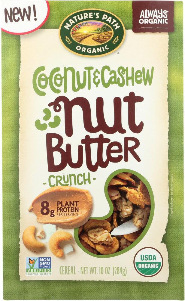Natures Path: Cereal Coconut Cashew Nut Butter, 10 Oz - RubertOrganics