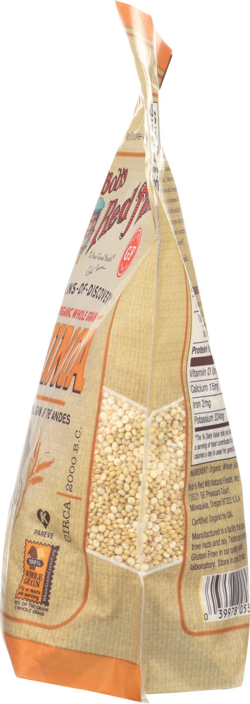 Bobs Red Mill: Organic White Quinoa, 13 Oz