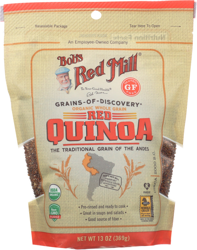 Bobs Red Mill: Organic Red Grain Quinoa, 13 Oz