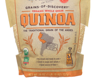Bobs Red Mill: Quinoa White Organic, 26 Oz