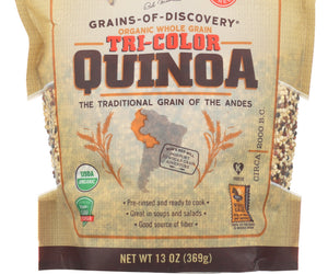 Bobs Red Mill: Organic Tricolor Quinoa Grain, 13 Oz