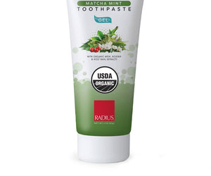Radius: Toothpaste Gel Matcha Mint, 3 Oz